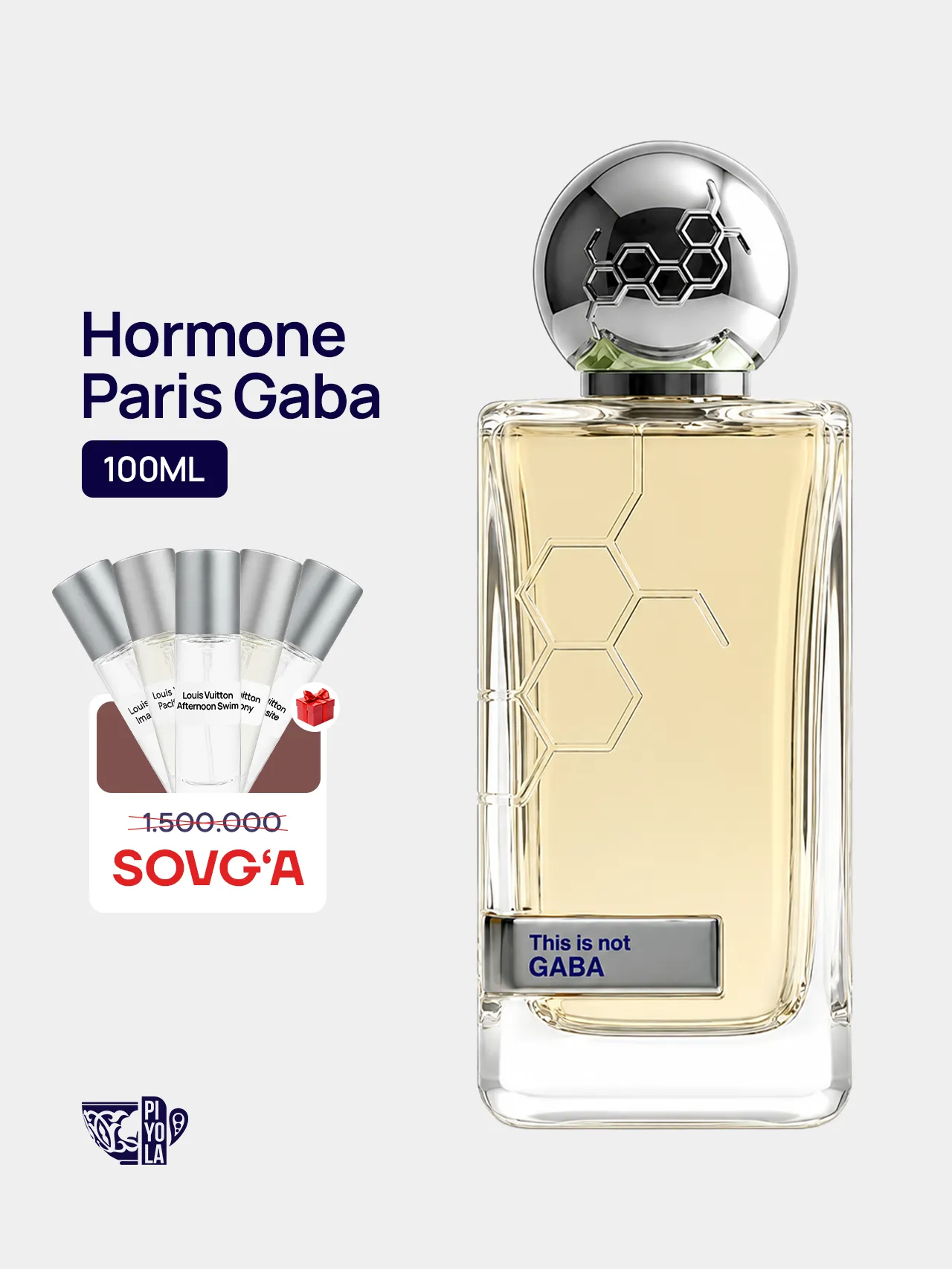 Hormone Paris This Is Not Testosterone 100ml - Bonus PREMIUM PARFUME 5 talik nabor